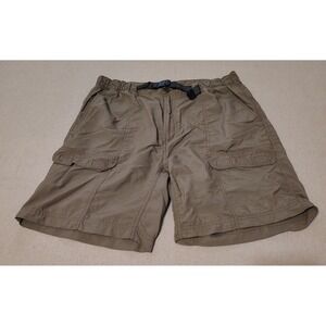 Gravel Gear Cargo Shorts Mens Size M Khaki Utility Outdoor Belted Pockets 11
